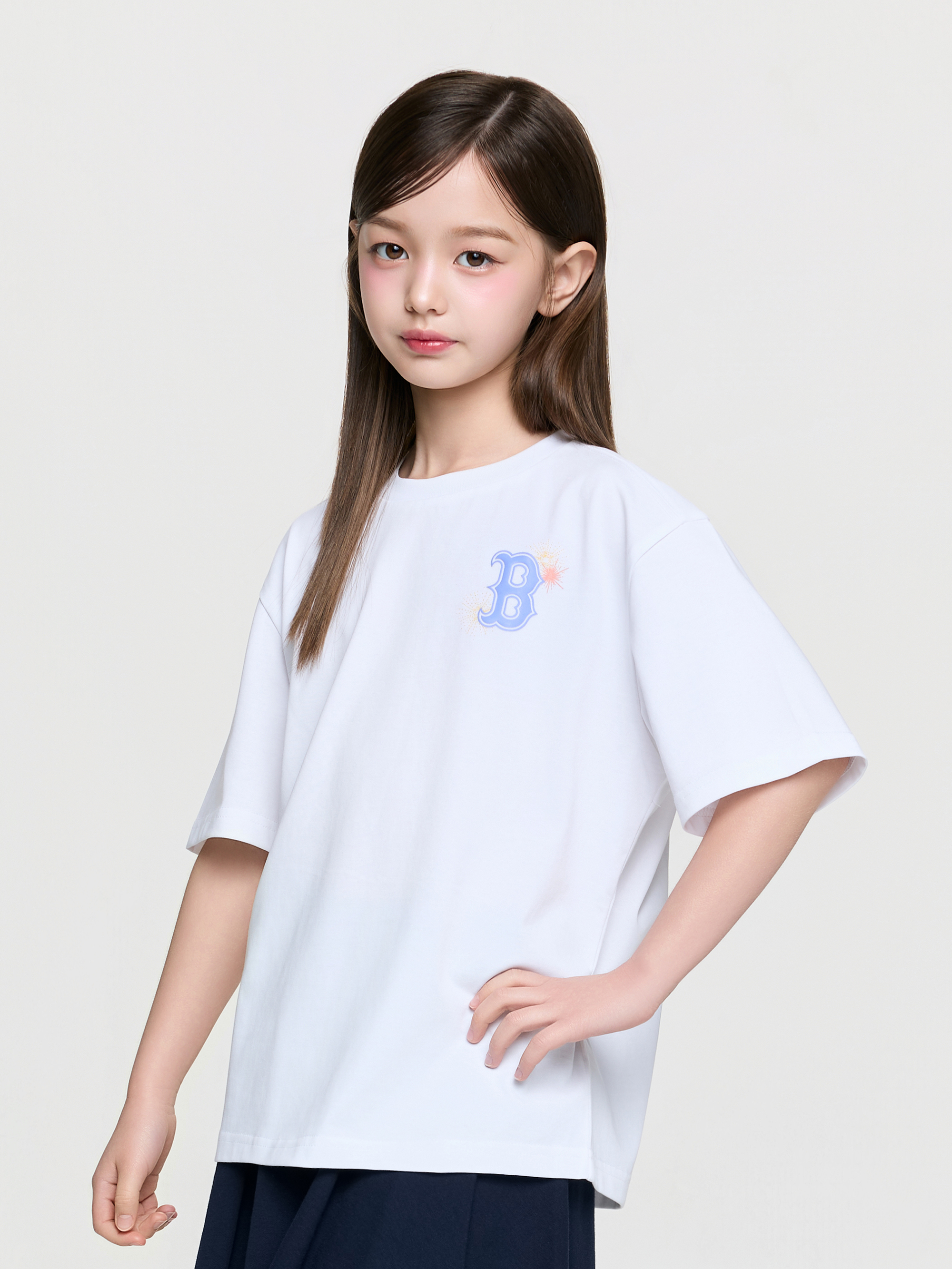 Sportive Summer Cloud Artwork T-shirt