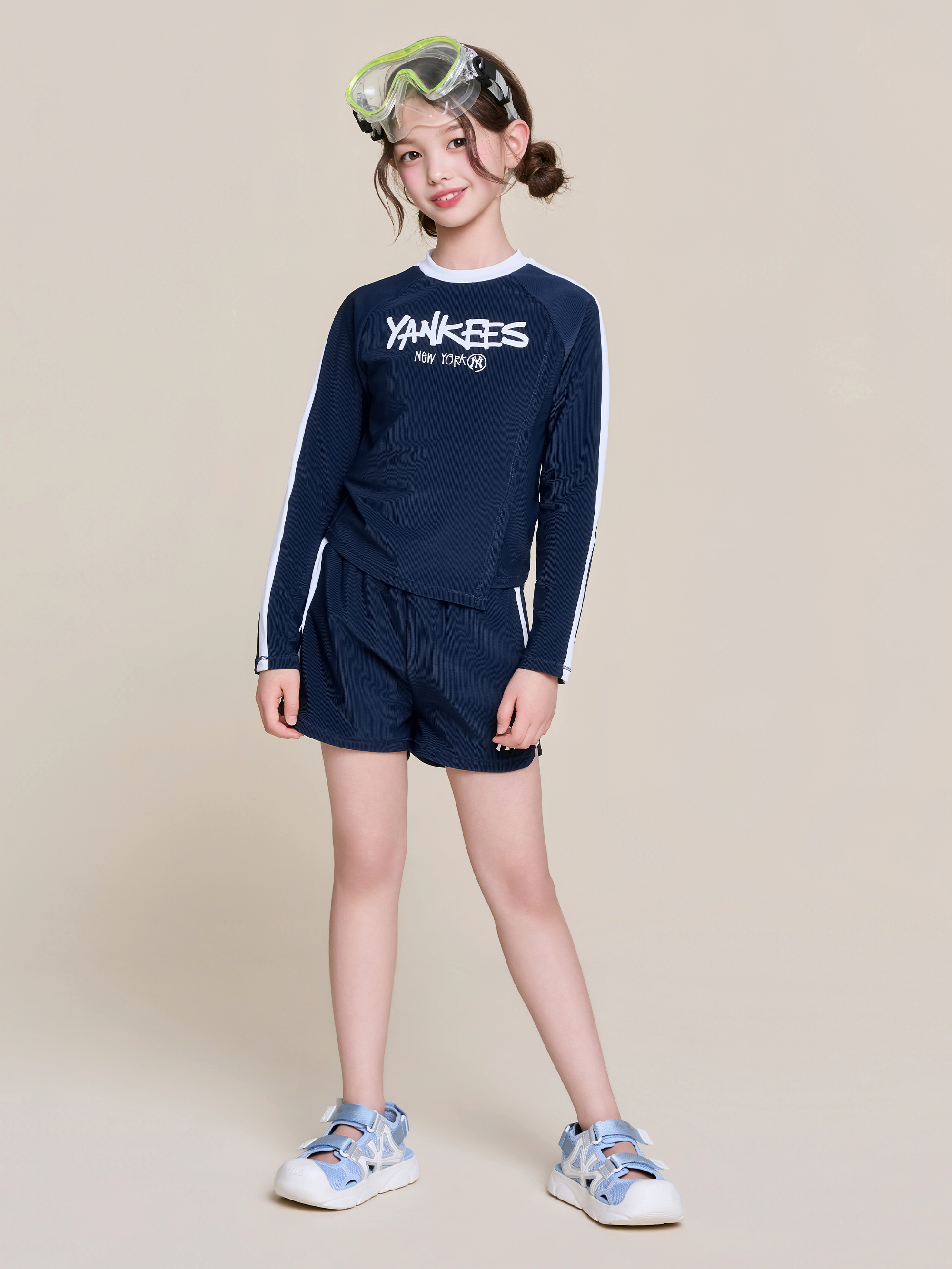 Girl's Street Rashguard Shorts Set