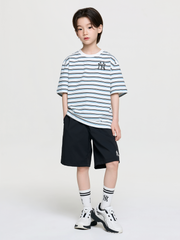 STREET BASIC STRIPED ARTWORK T-SHIRT SET