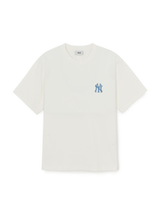 Vintage Denimlike Monogram Big Lux Over Fit T-shirt