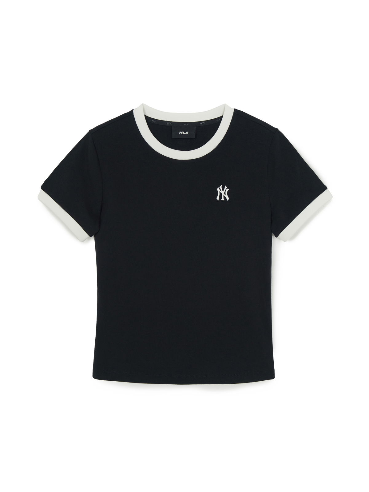 Women's Basic Small Logo Ringer T-Shirts