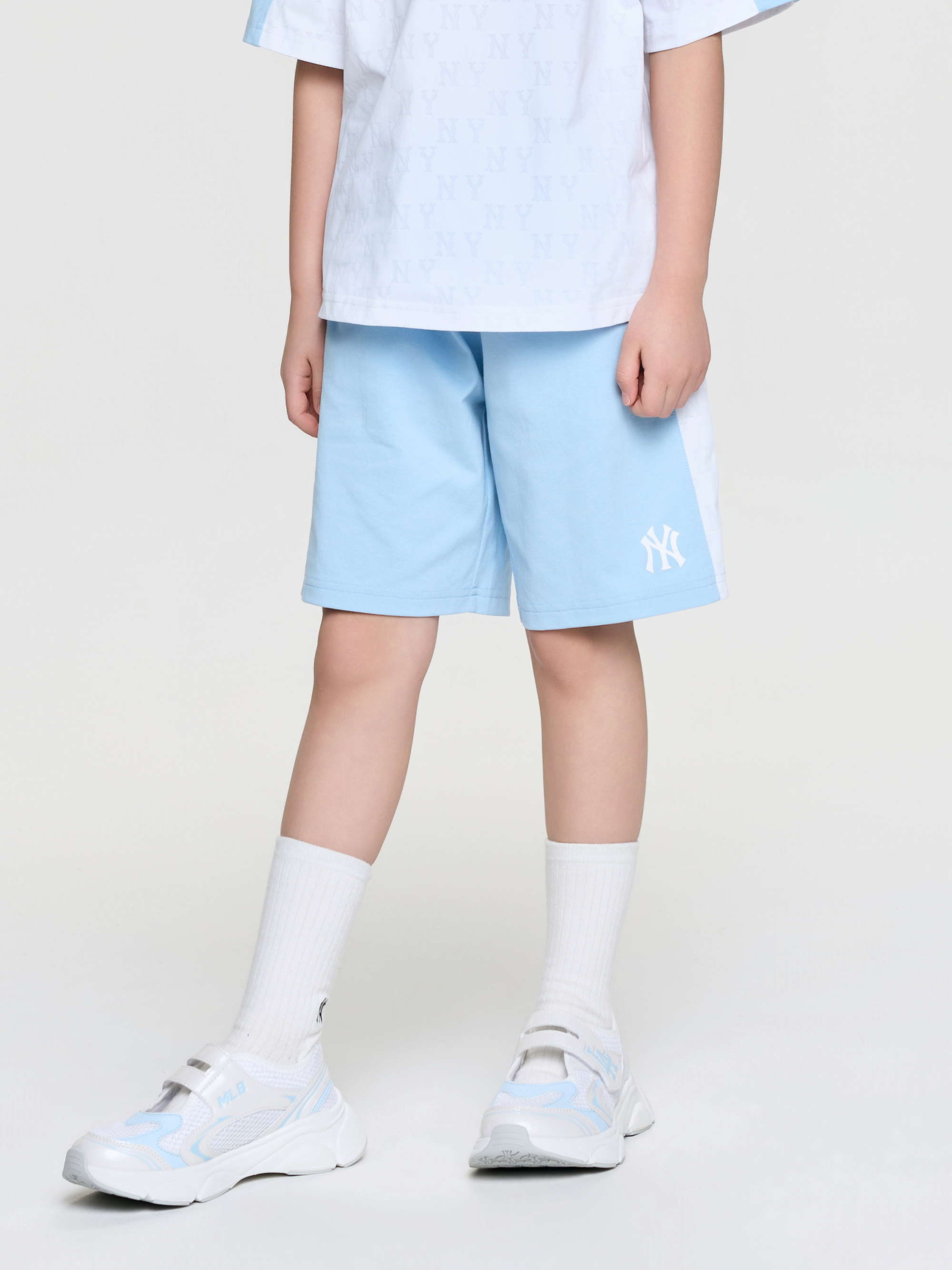 Monogram Color Block Shorts