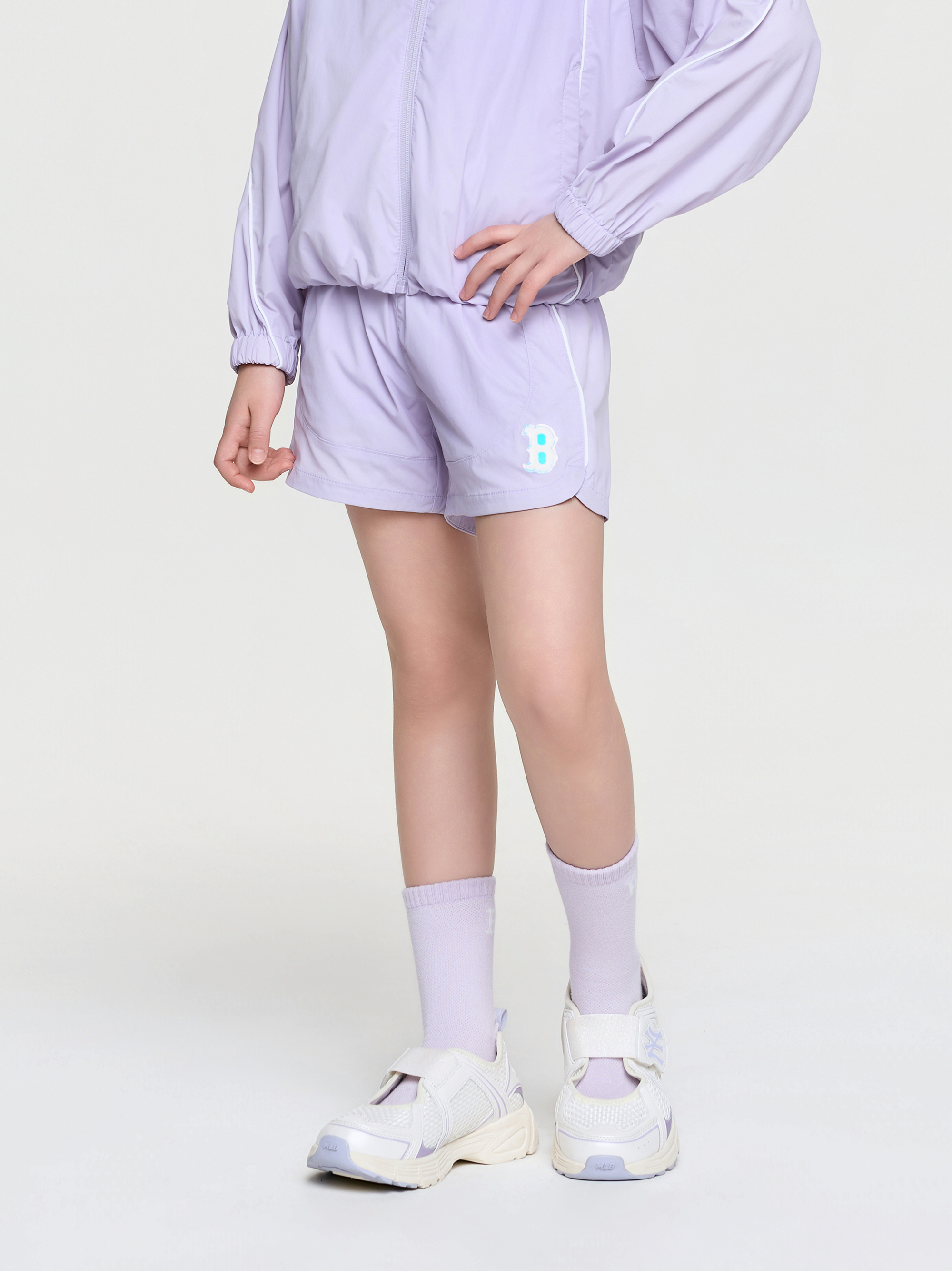 Girl's Athleisure Woven Shorts (Set)
