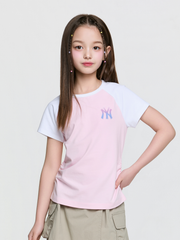 Girl's Sportive Big-Lux Raglan T-shirt