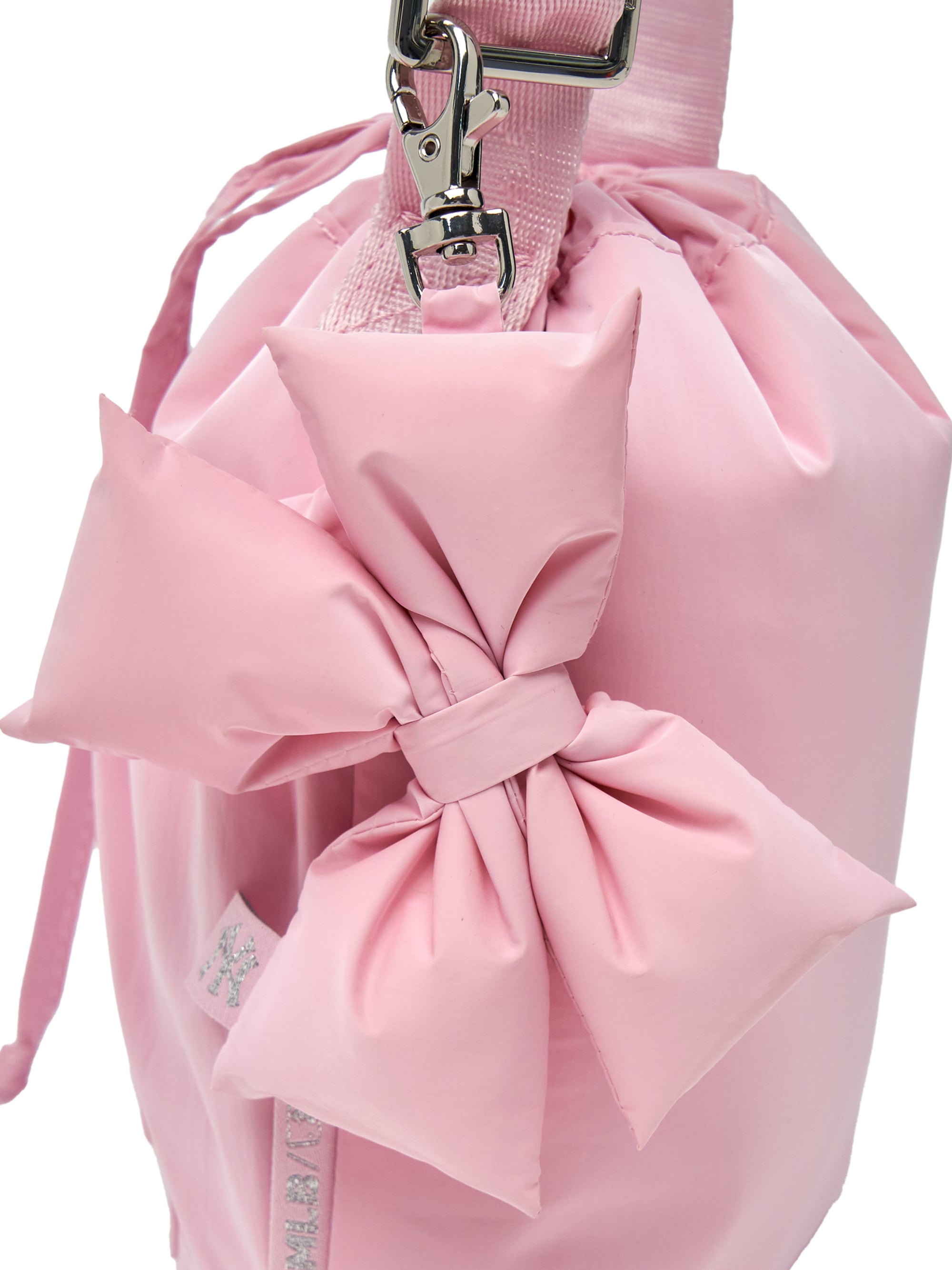 GLOSSY MINI BUCKET BAG