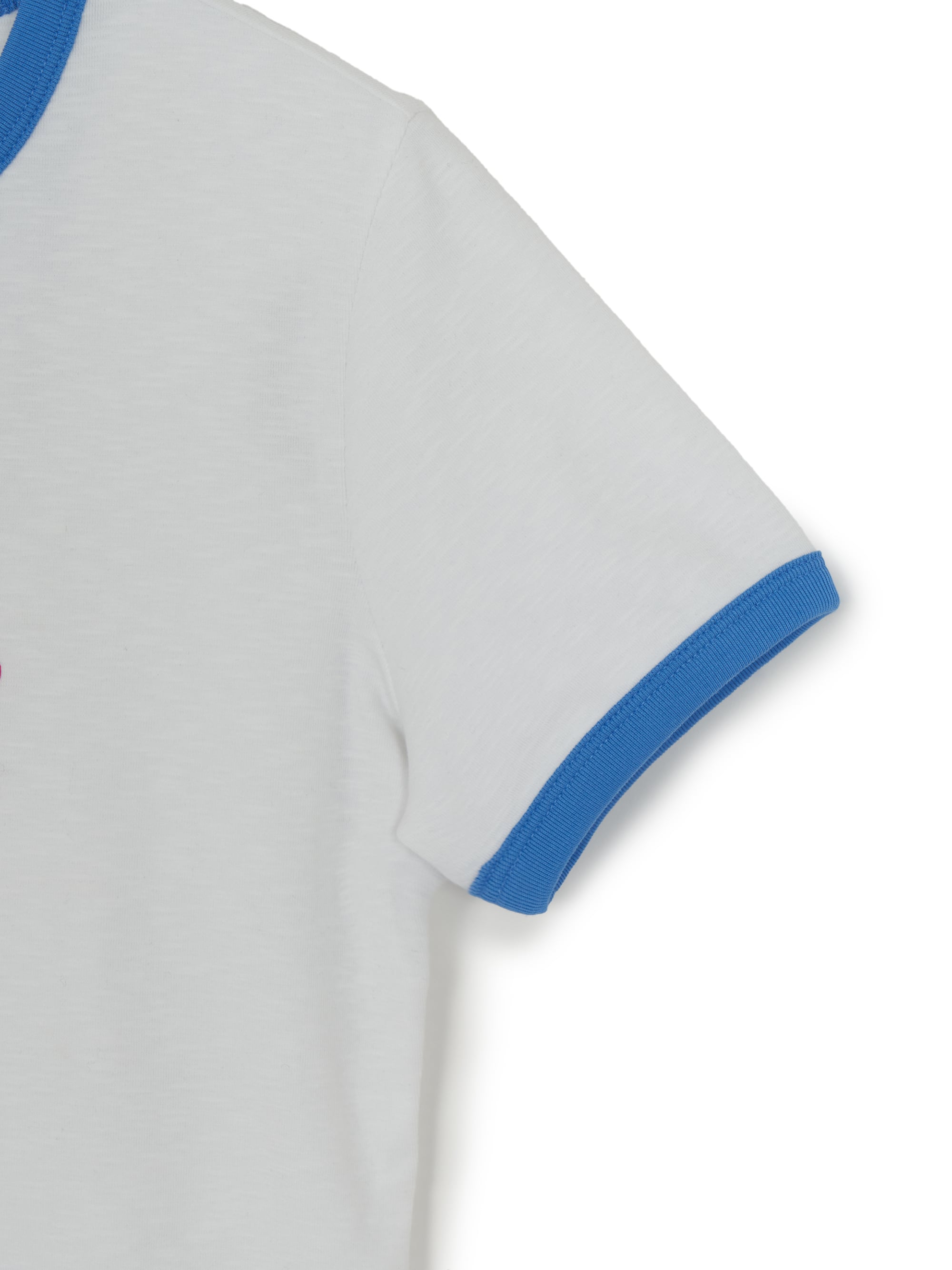 Women's Varsity Lettering Slim Slub Ringer T-shirts