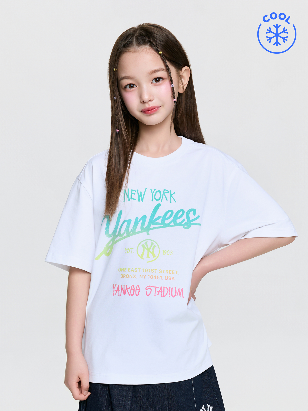 STREET GRADATION LETTERING T-shirt