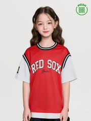 SPORTIVE VARSITY LAYERED T-SHIRT