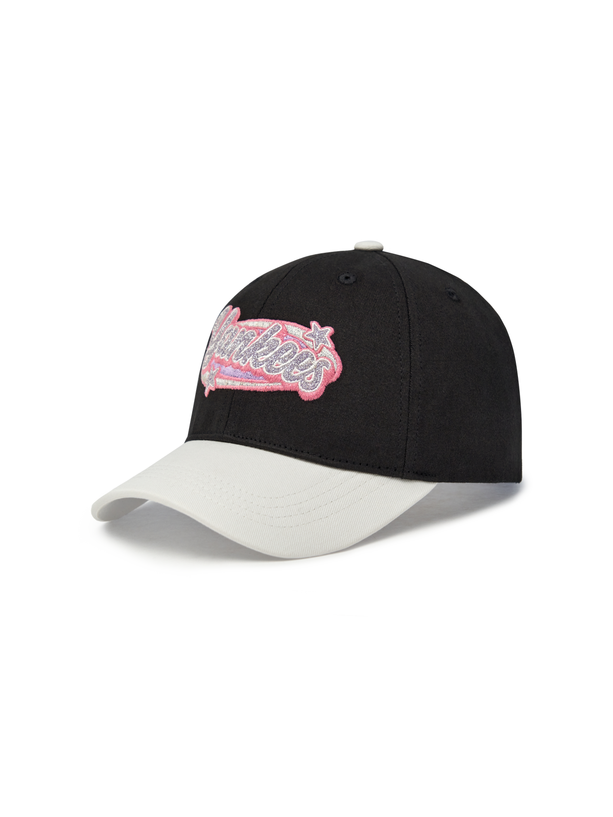 Girl's Pretty Star Contrast Ball Cap