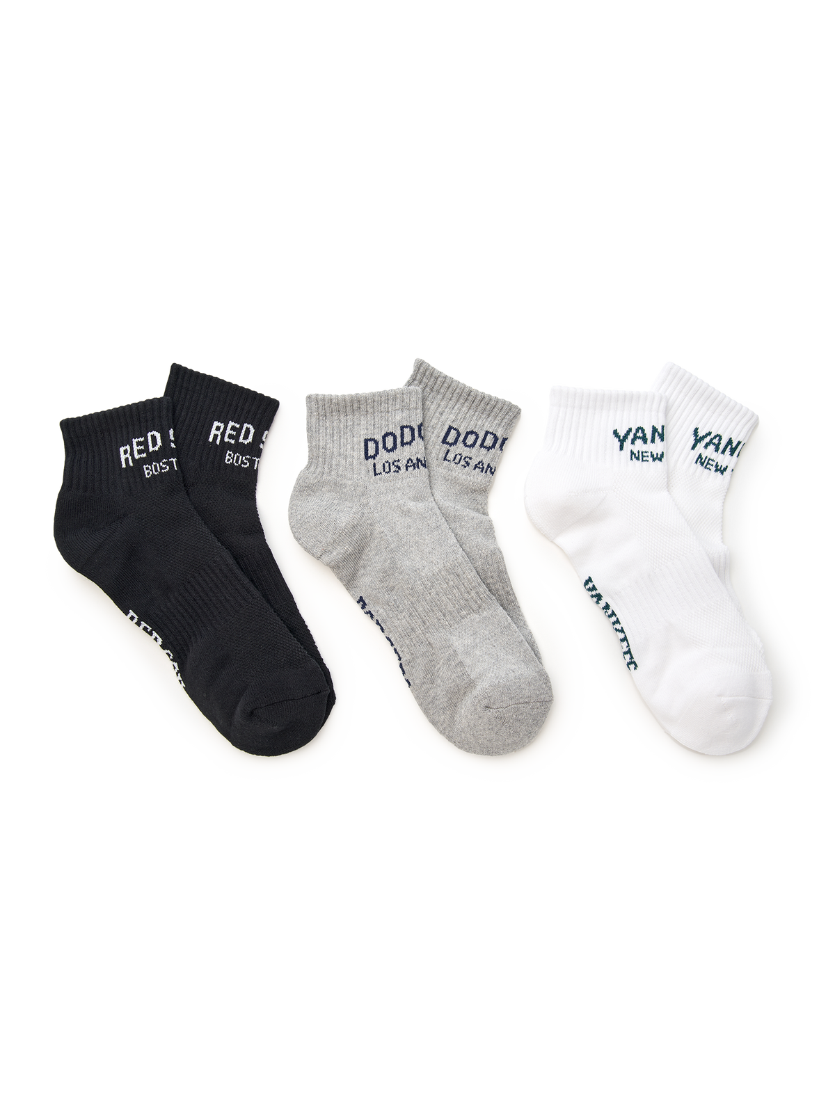 Sportive Varsity Short Socks 3pairs Set