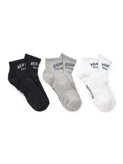 Sportive Varsity Short Socks 3pairs Set