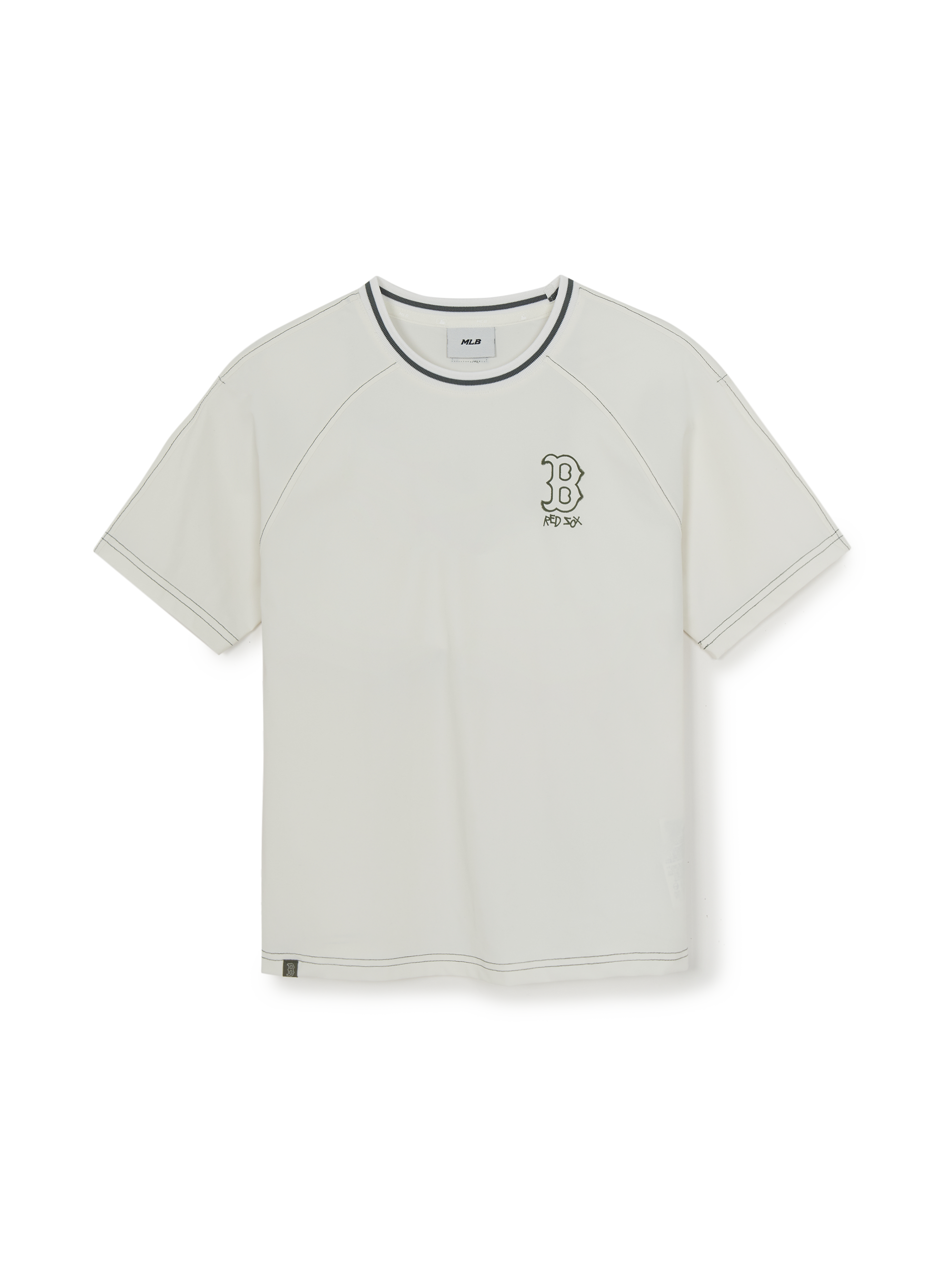 STEET BASIC WOVEN BIG LOGO T-SHIRT SET