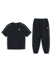 Outdoor Basic Woven Pants, T-shirt Set