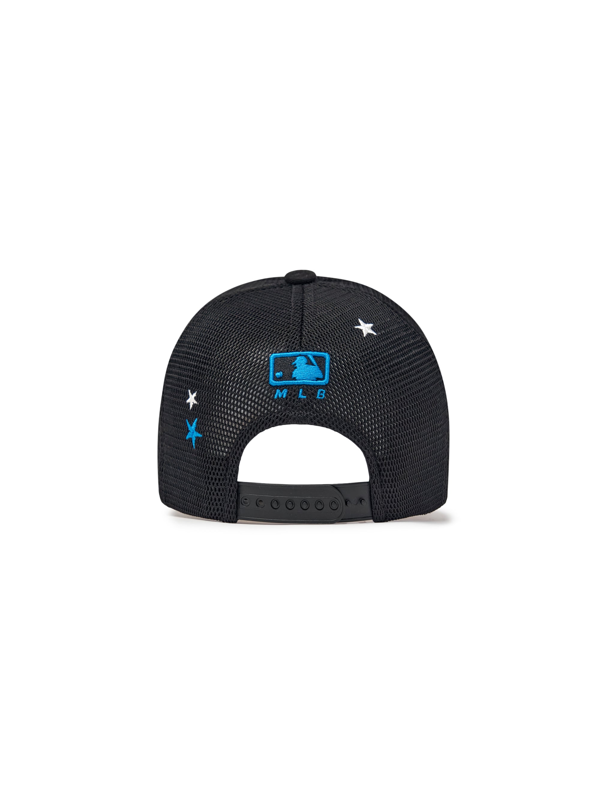 Mirror Brim Color Block All-Mesh Cap
