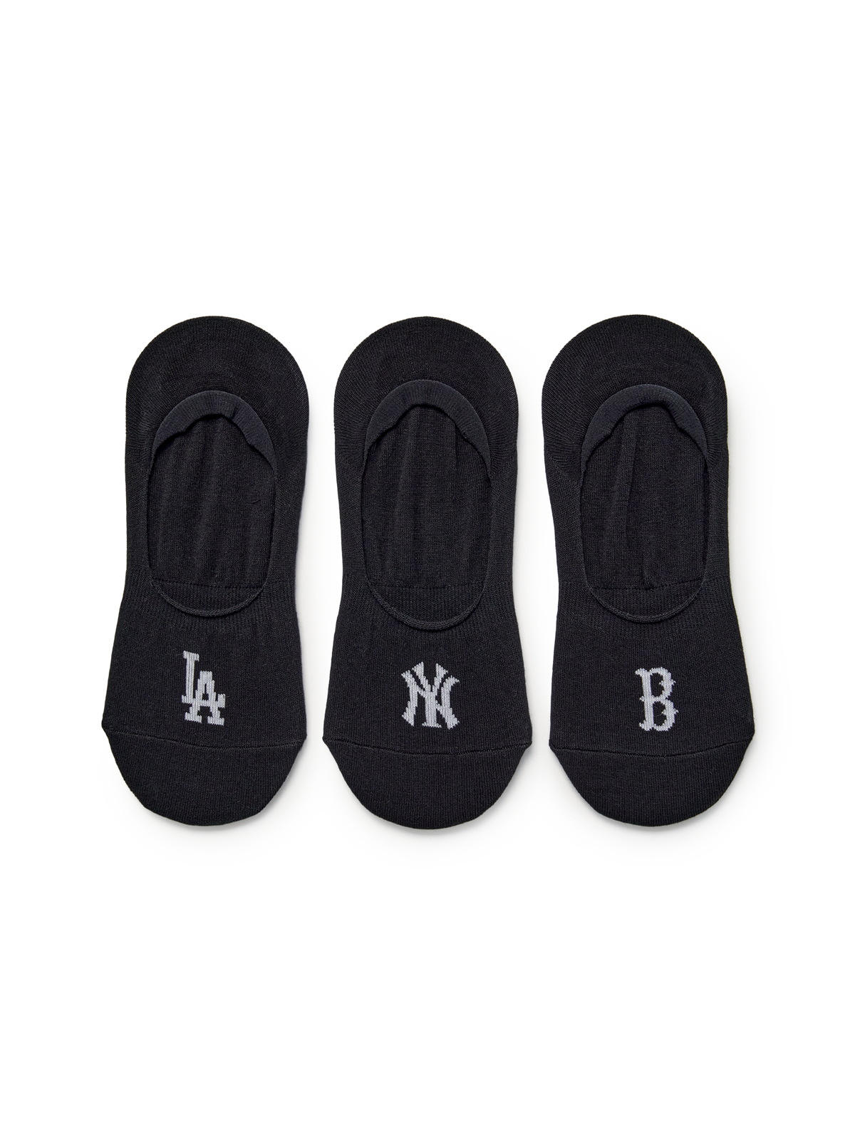 Small Logo Fake Socks 3Pairs Set