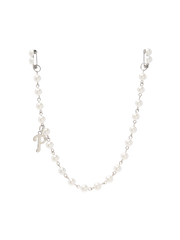 Ball Cap Visor Pearl Chain