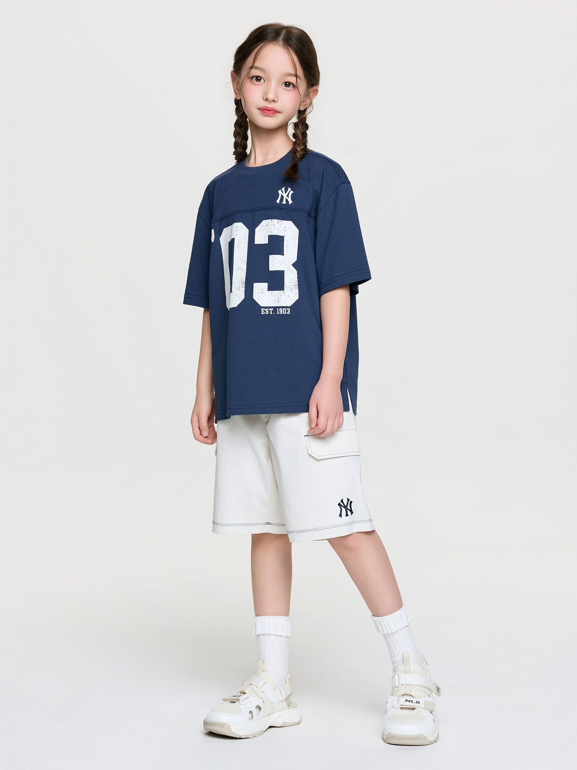 SPORTIVE VARSITY NUMBER ARTWORK T-shirt SET