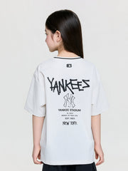 Street Basic Woven V-Neck T-shirt