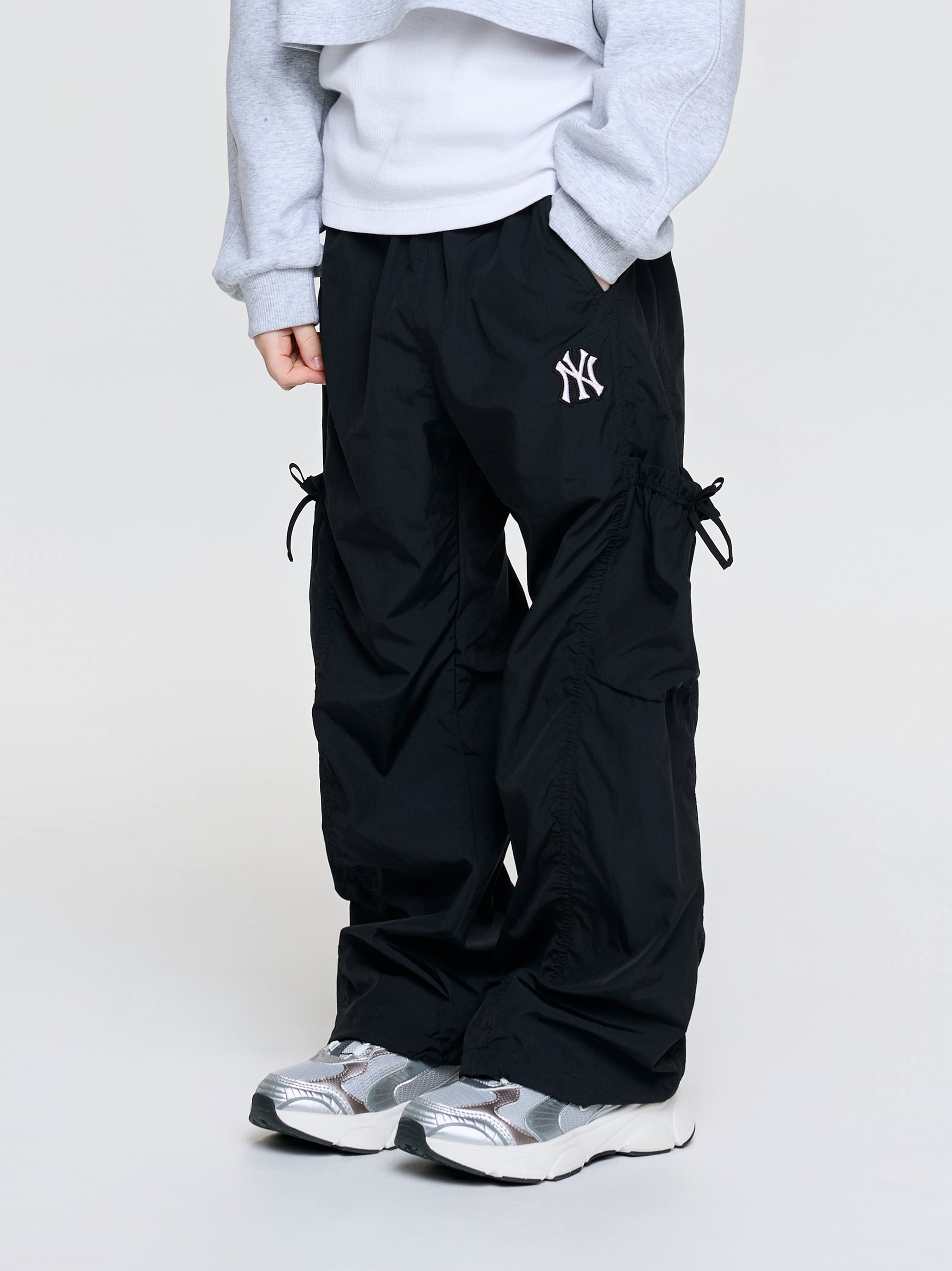 Street Girl's Ribbon Cargo Woven Pants