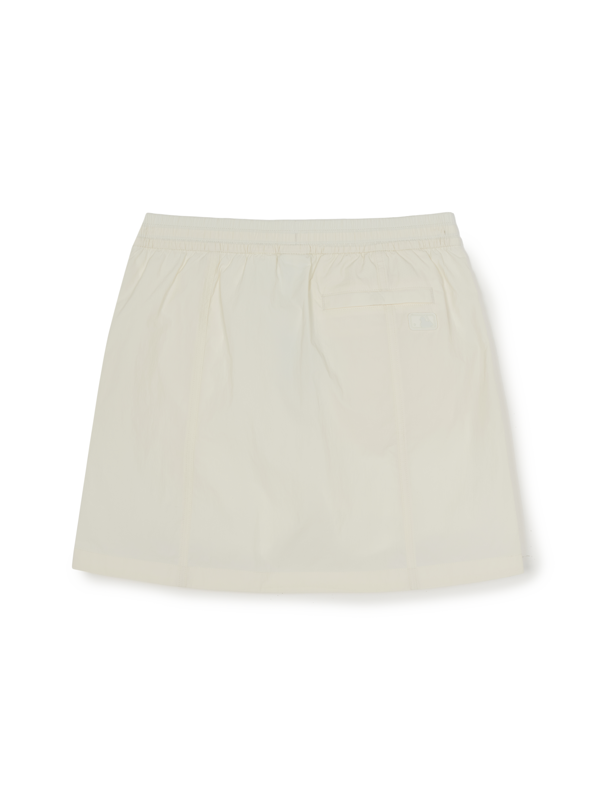 Women's Gorpcore Glossy Shirring Mini Skirt