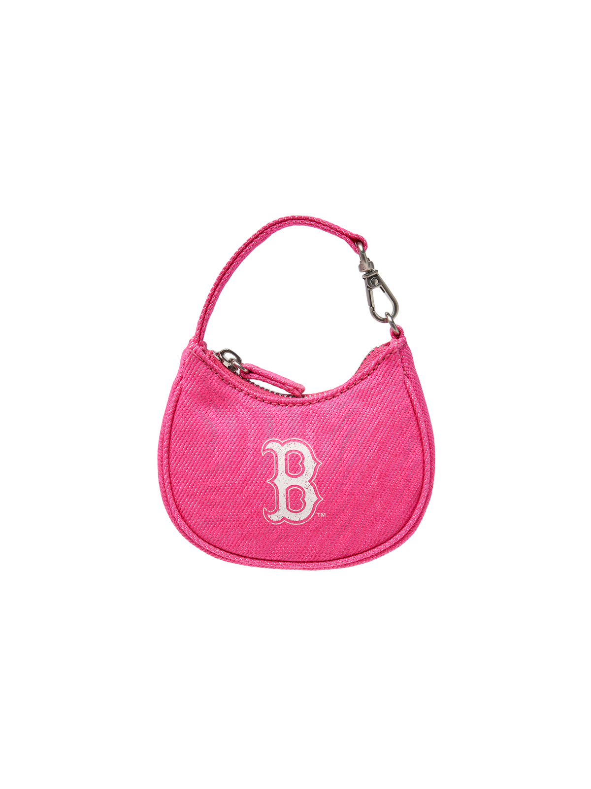 Basic Denim Mini Bag Keyring