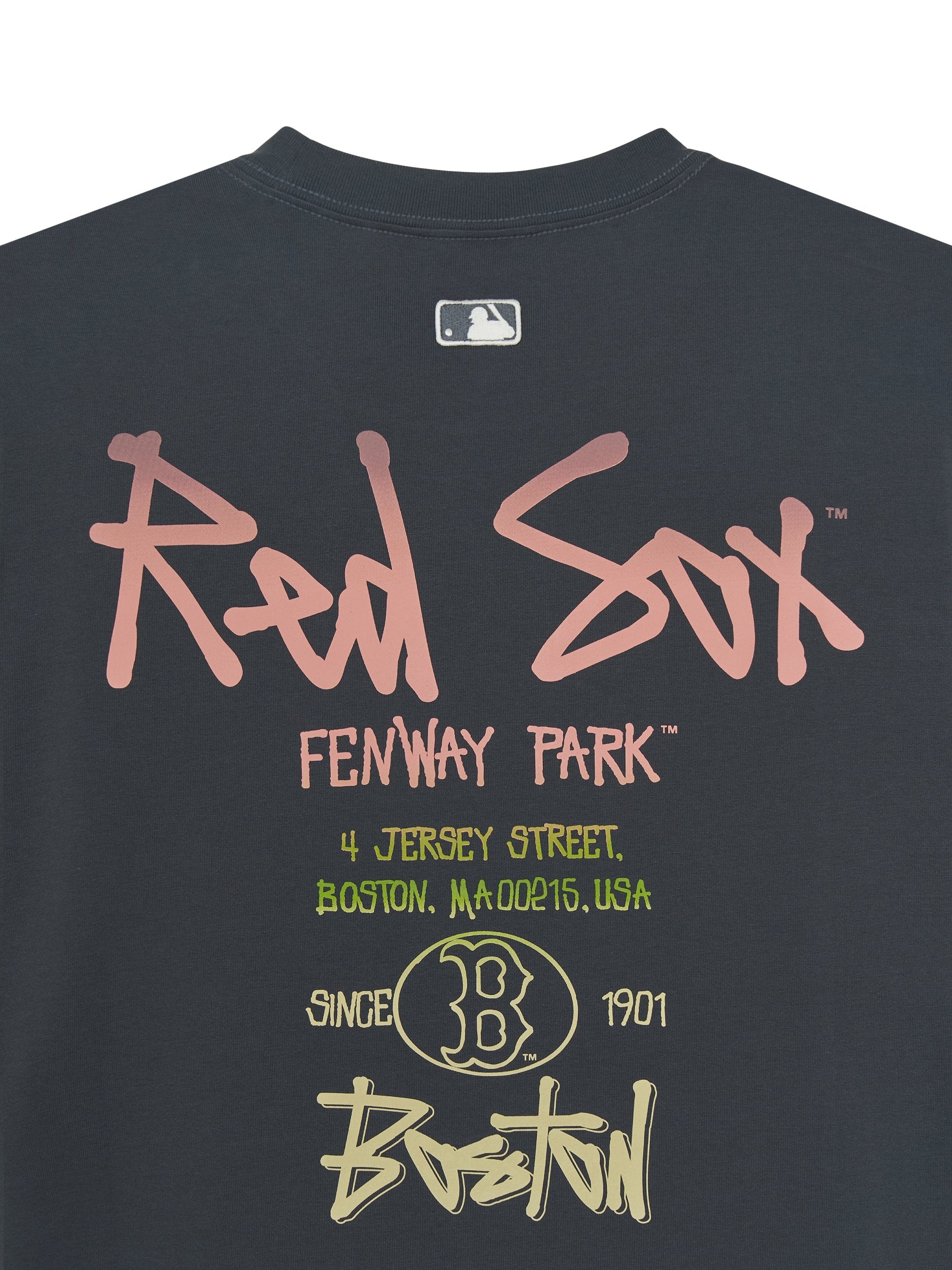 Basic Street Color Lettering Oversized T-shirt