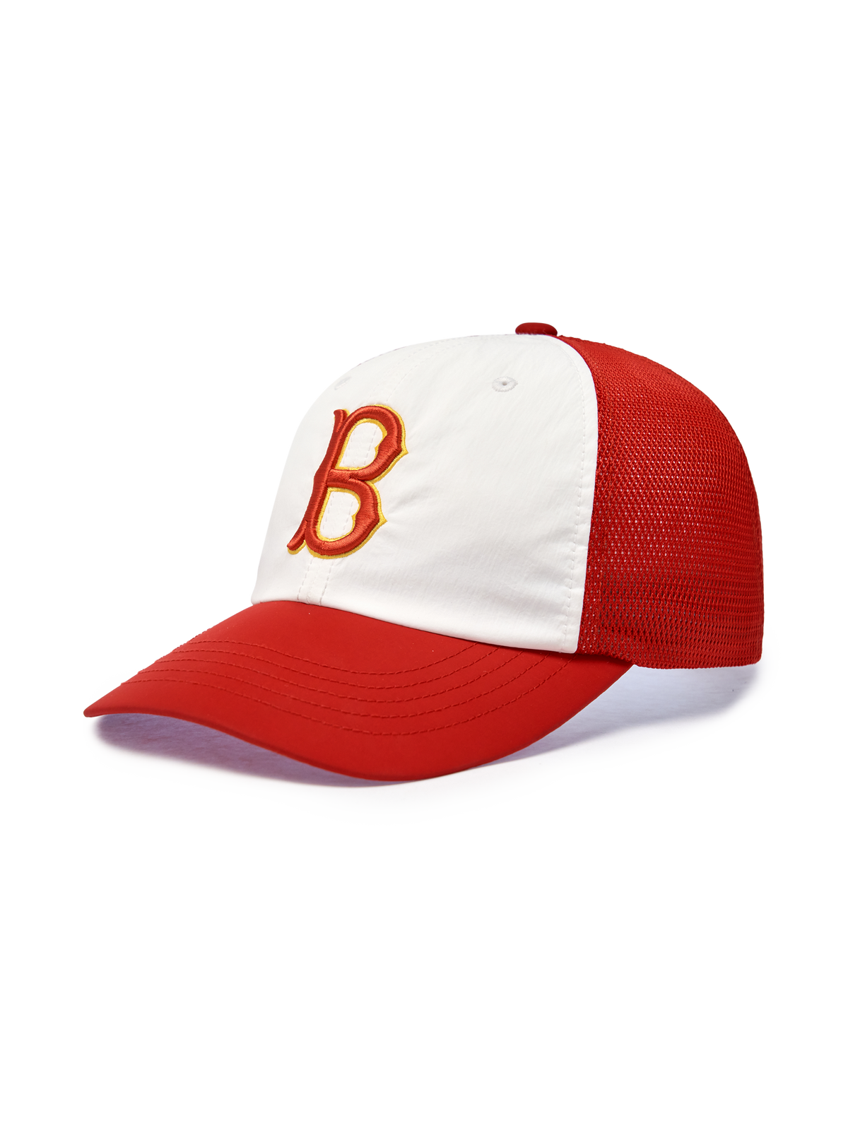Sportive Color Block Mesh Cap