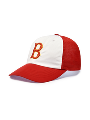 Sportive Color Block Mesh Cap