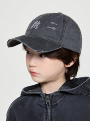 Pigment Damaged Washing Ballcap