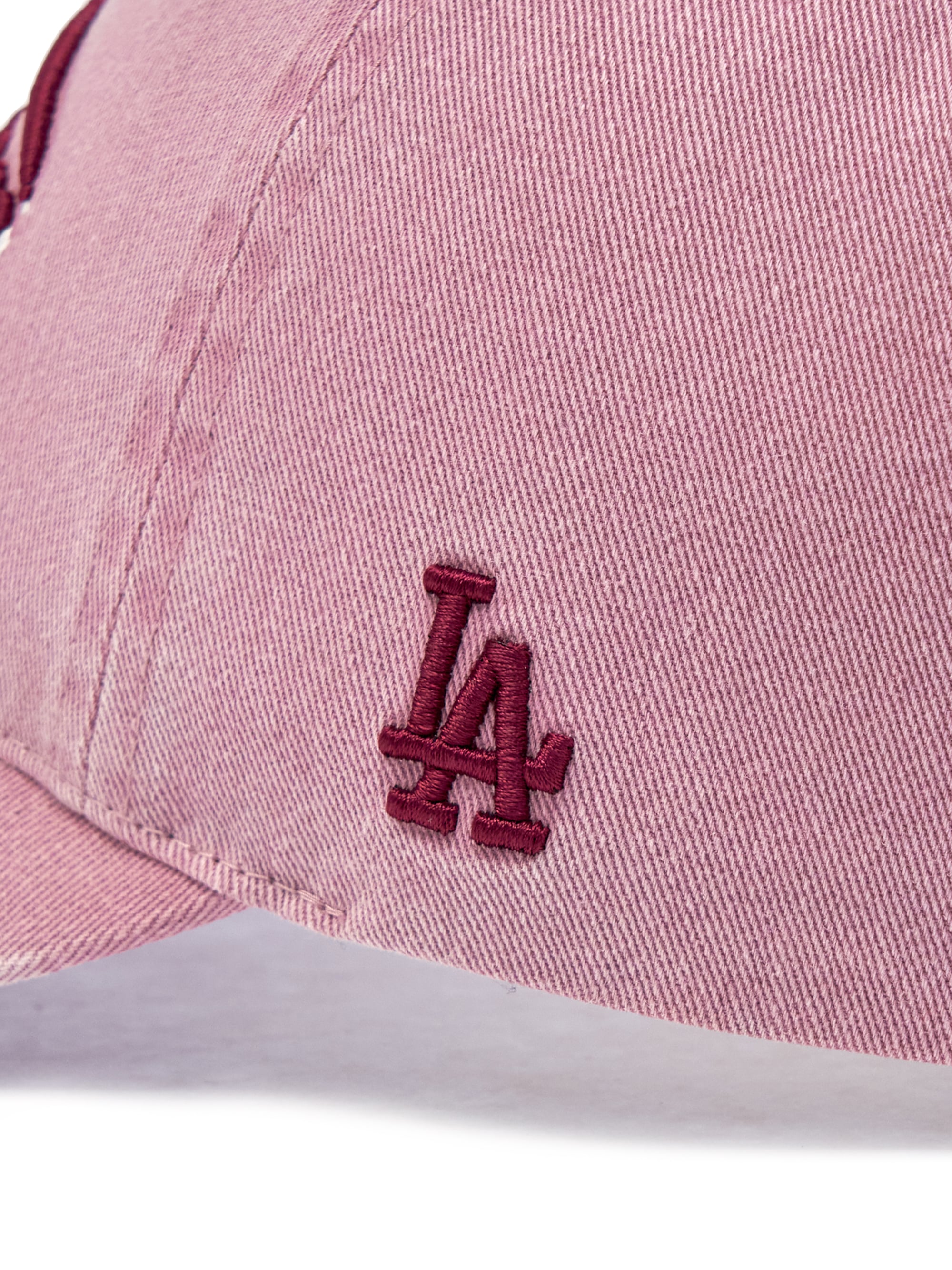 Vintage Demage Curve Logo Unstructured Ballcap
