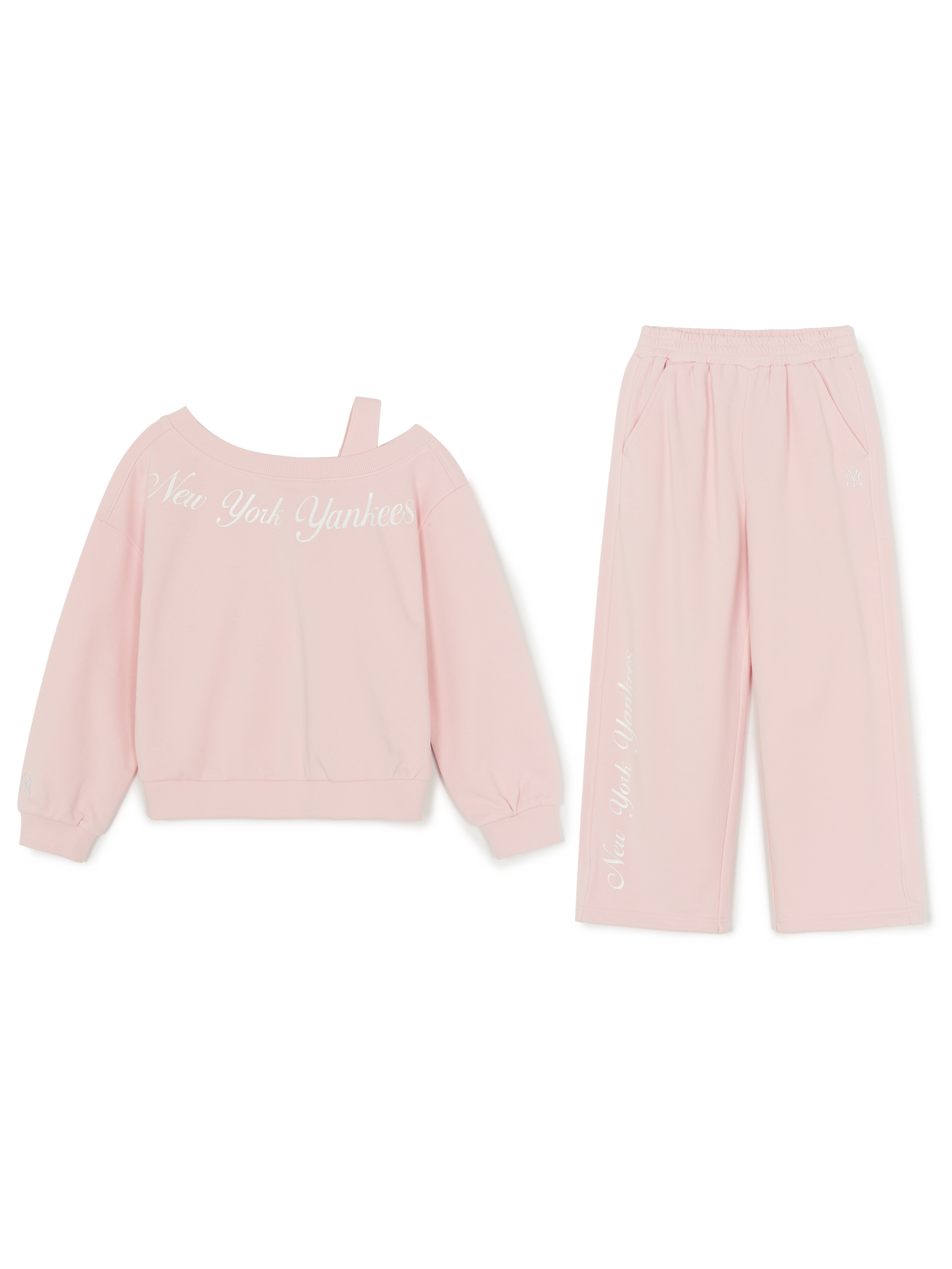 Street Girl's Lettering Layered Sweatshirt Set