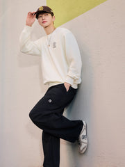 Low Profile Sneakers with MLB Signature Curved Line