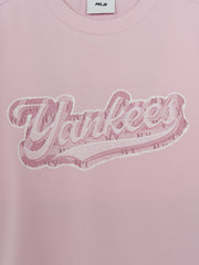 STREET MONOGRAM DENIM CURSIVE T-shirt