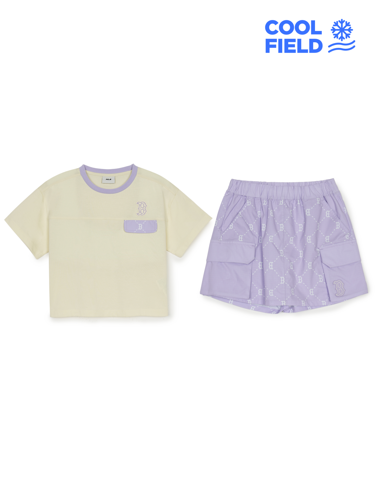 cool Field Mono-outdoor T-shirt Set (girl's)