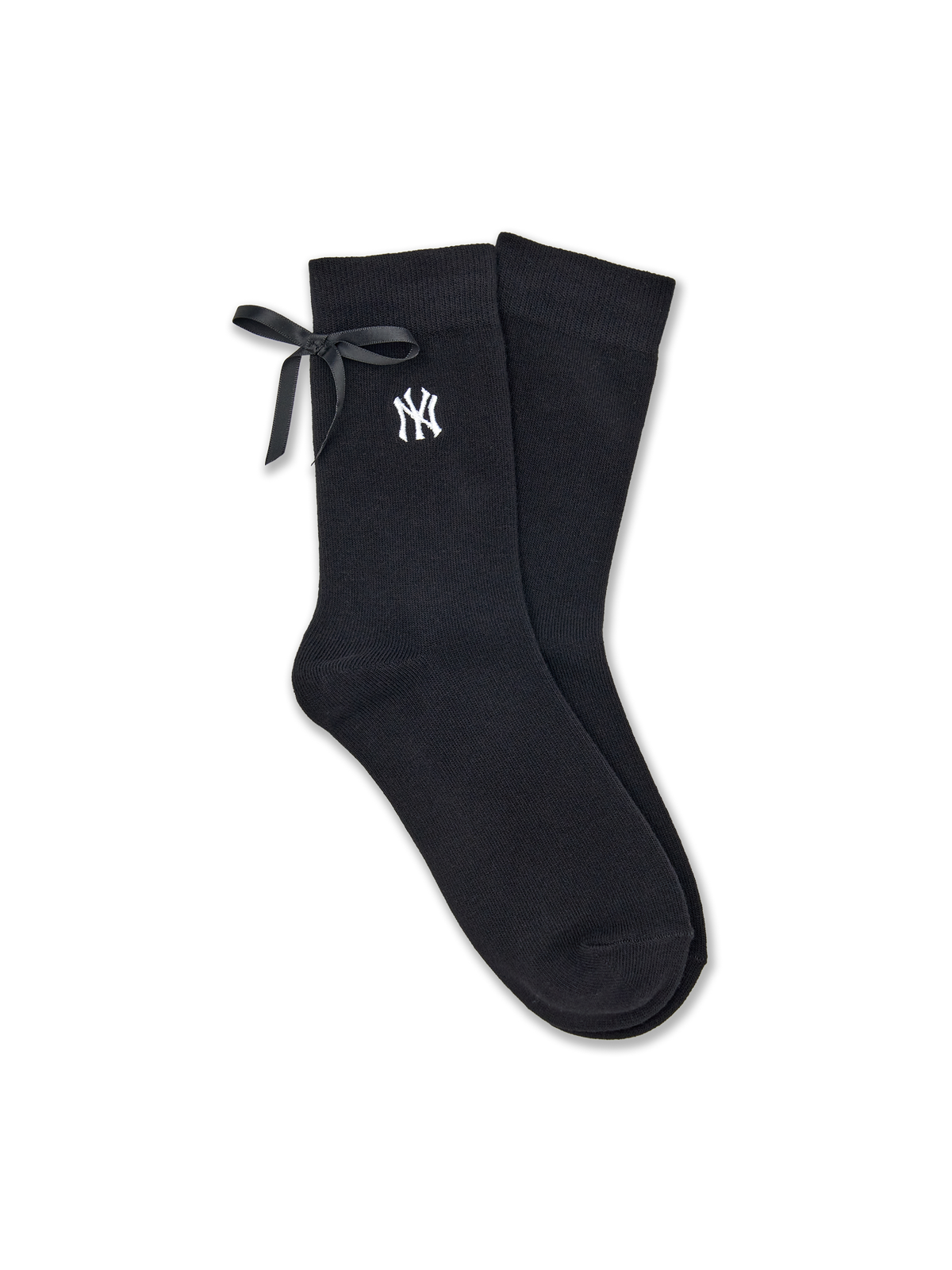 Ribbon Crew Socks