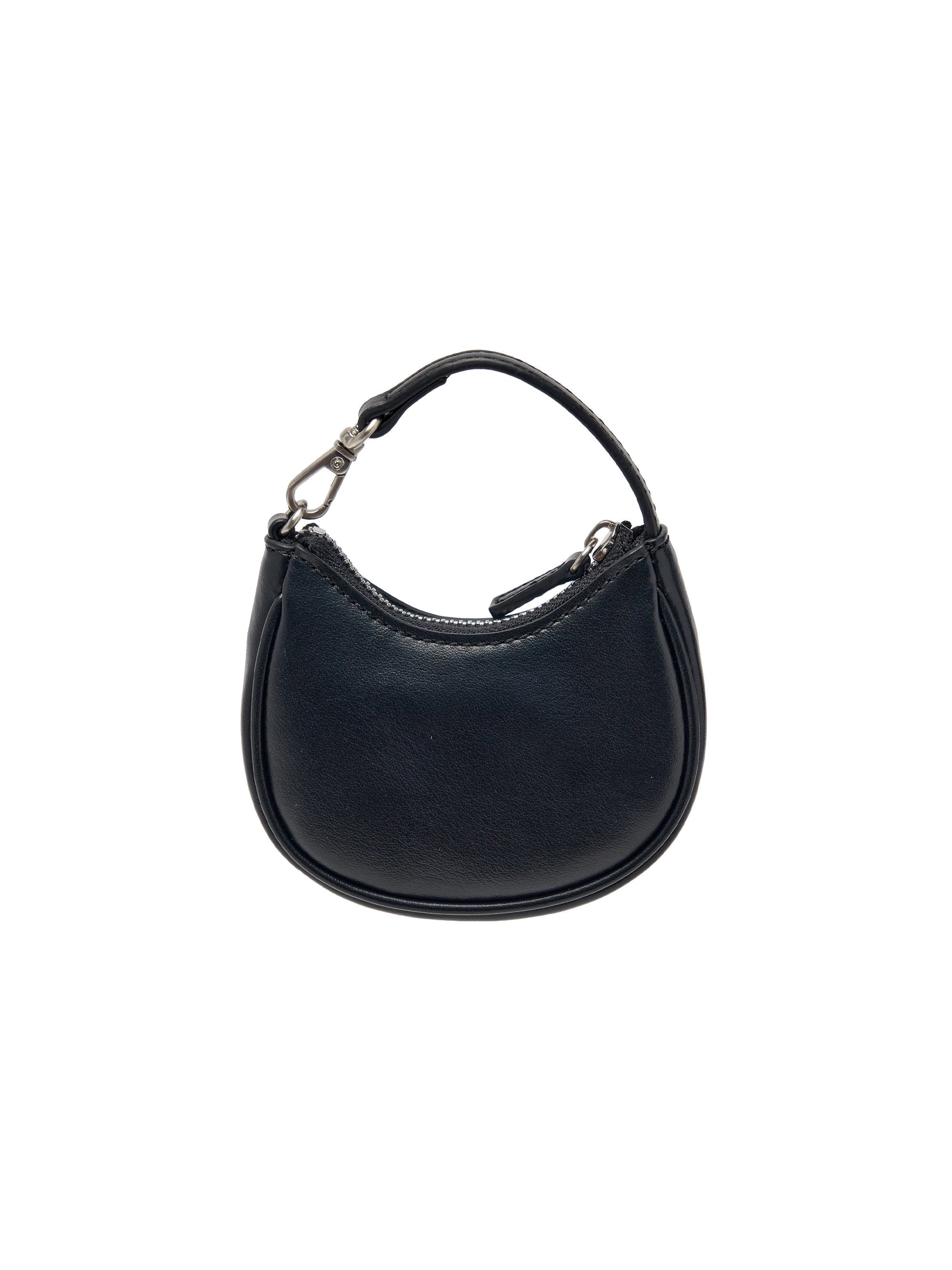 Basic Embo Logo Mini Bag Keyring