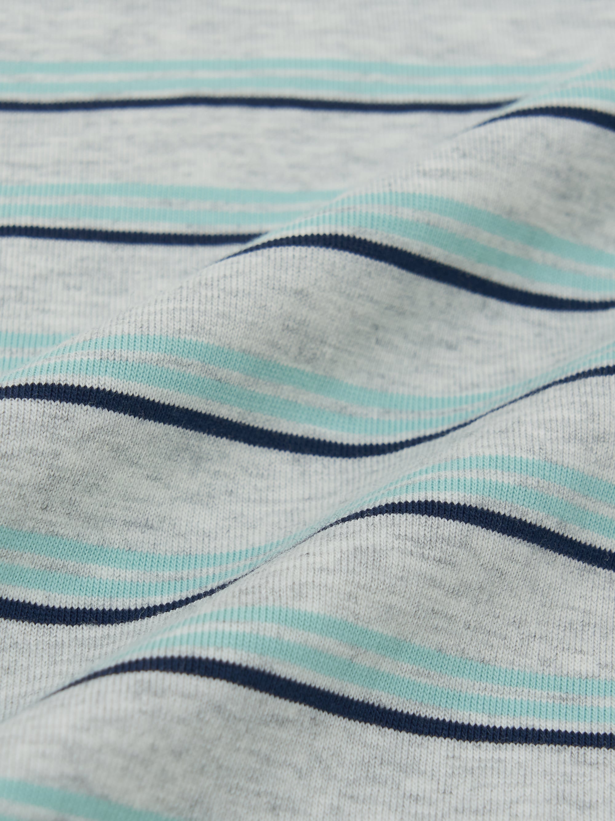 STREET BASIC STRIPED ARTWORK T-SHIRT SET