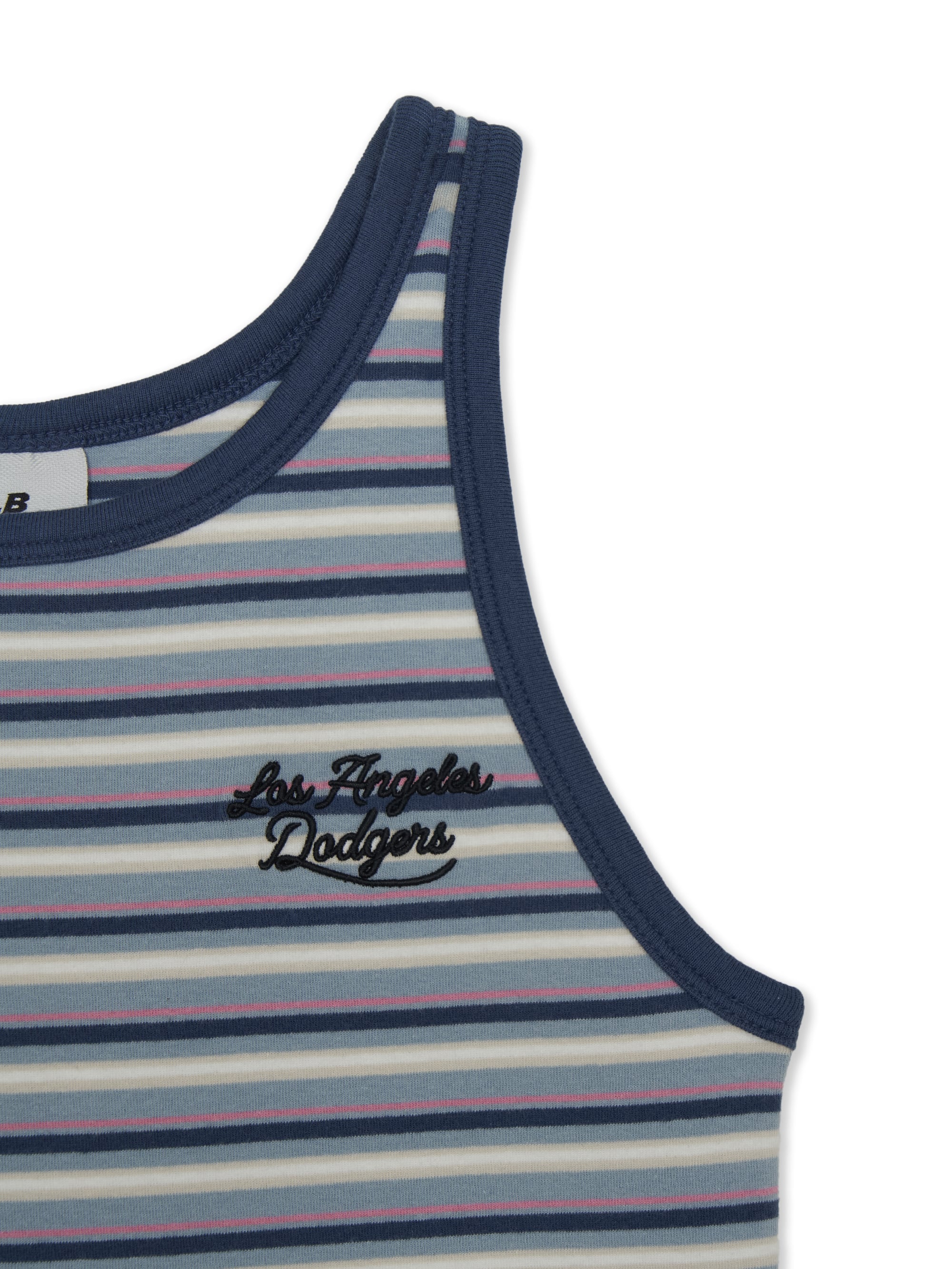Women's Stripe Sleeveless T-shirt