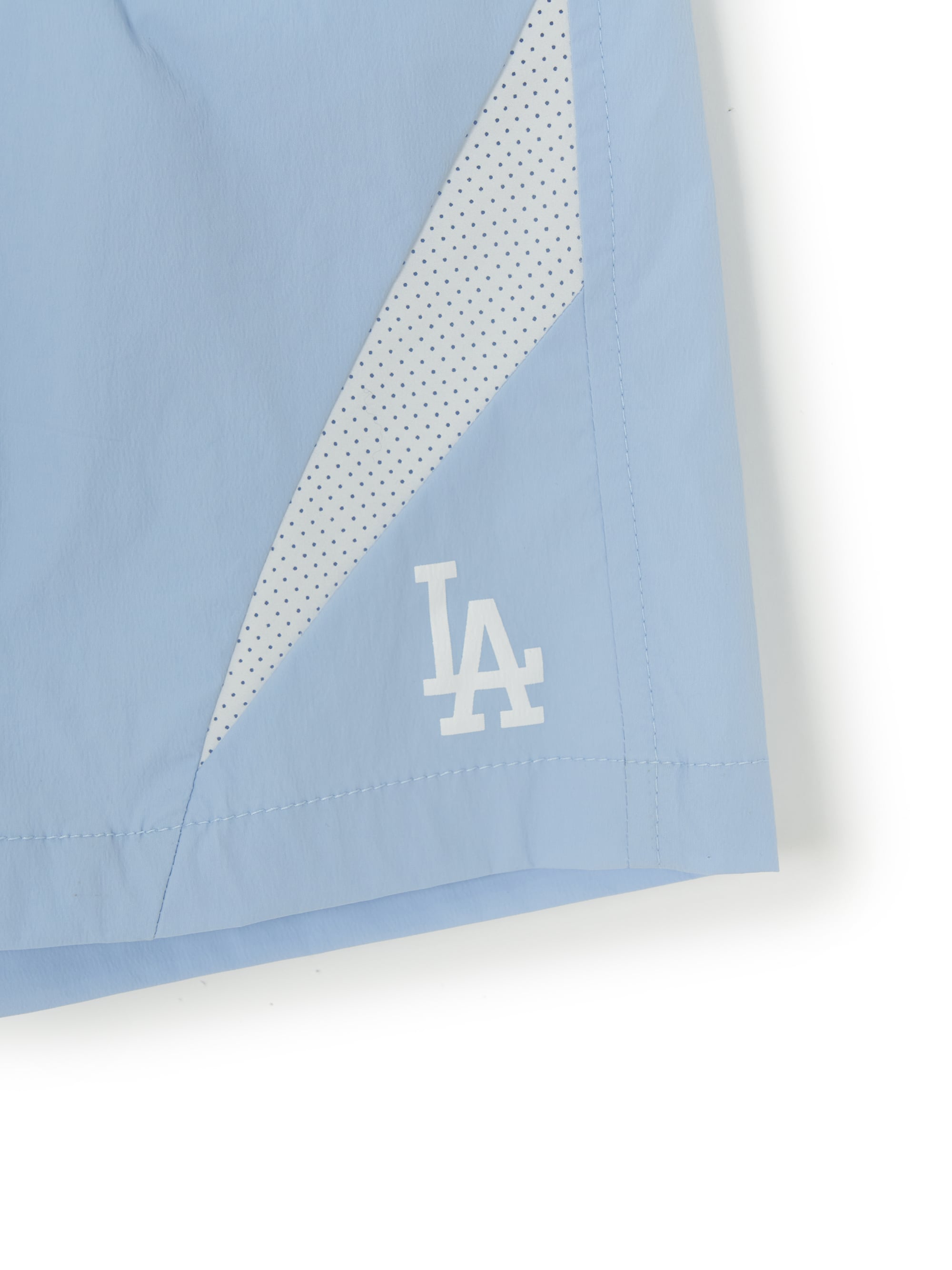 Sportive Varsity Mesh-Blocking Shorts(Set)