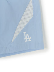 Sportive Varsity Mesh-Blocking Shorts(Set)