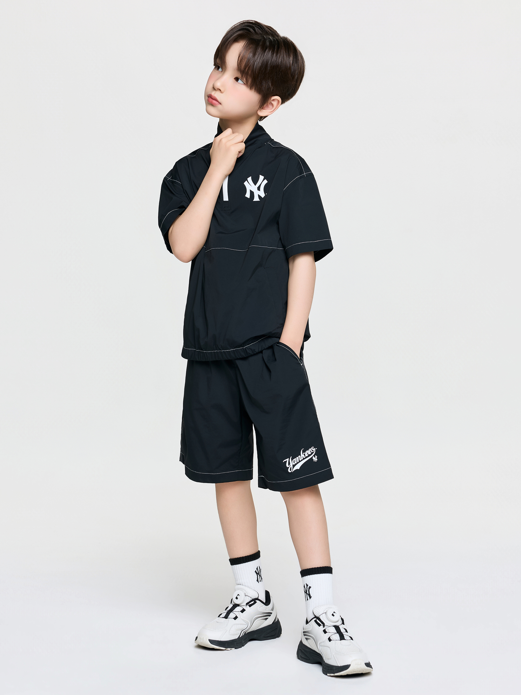 SPORTIVE BASIC Woven Anorak Set