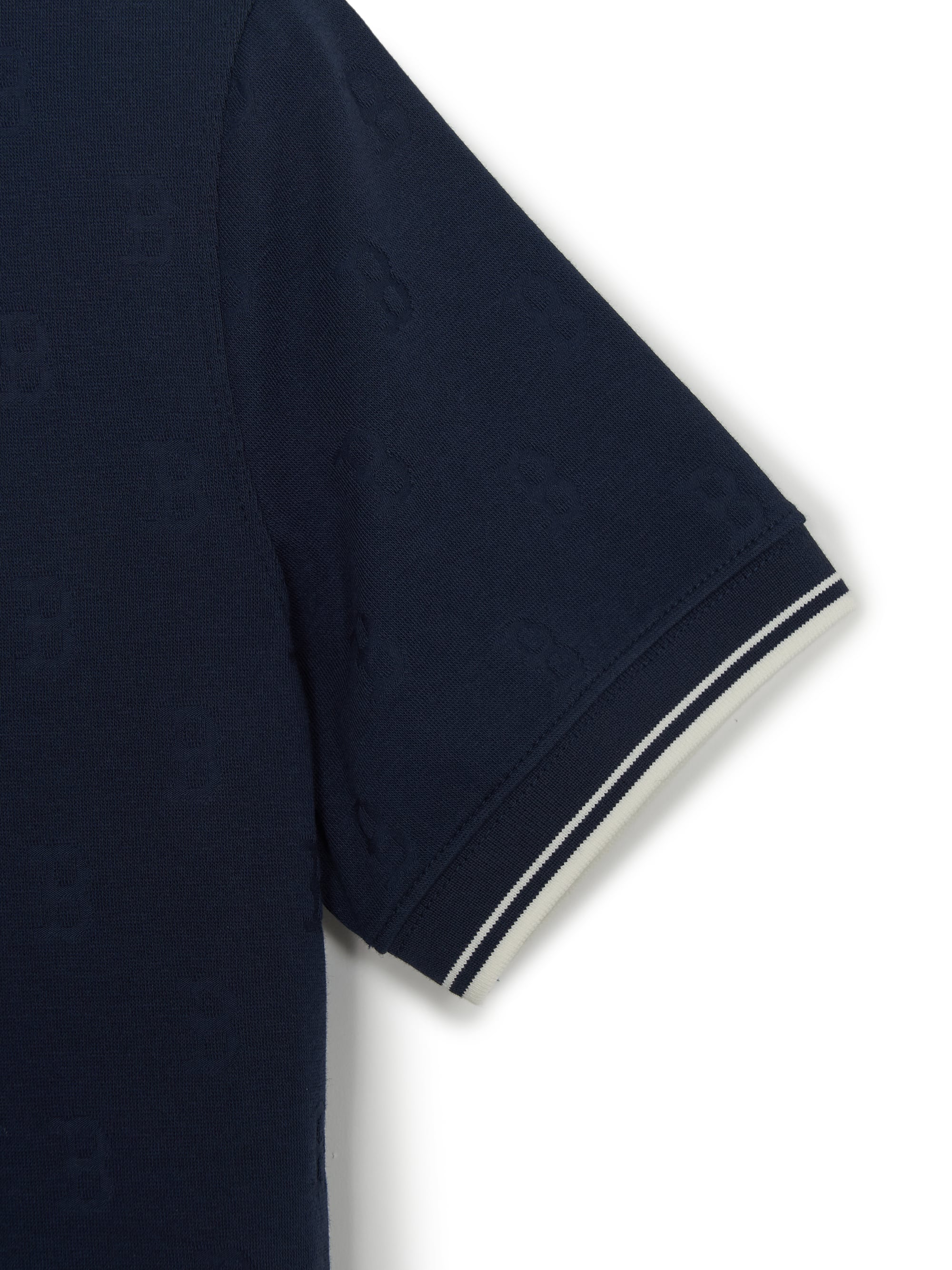 Women's Classic Monogram Tone-on-Tone Jacquard Collar Ops