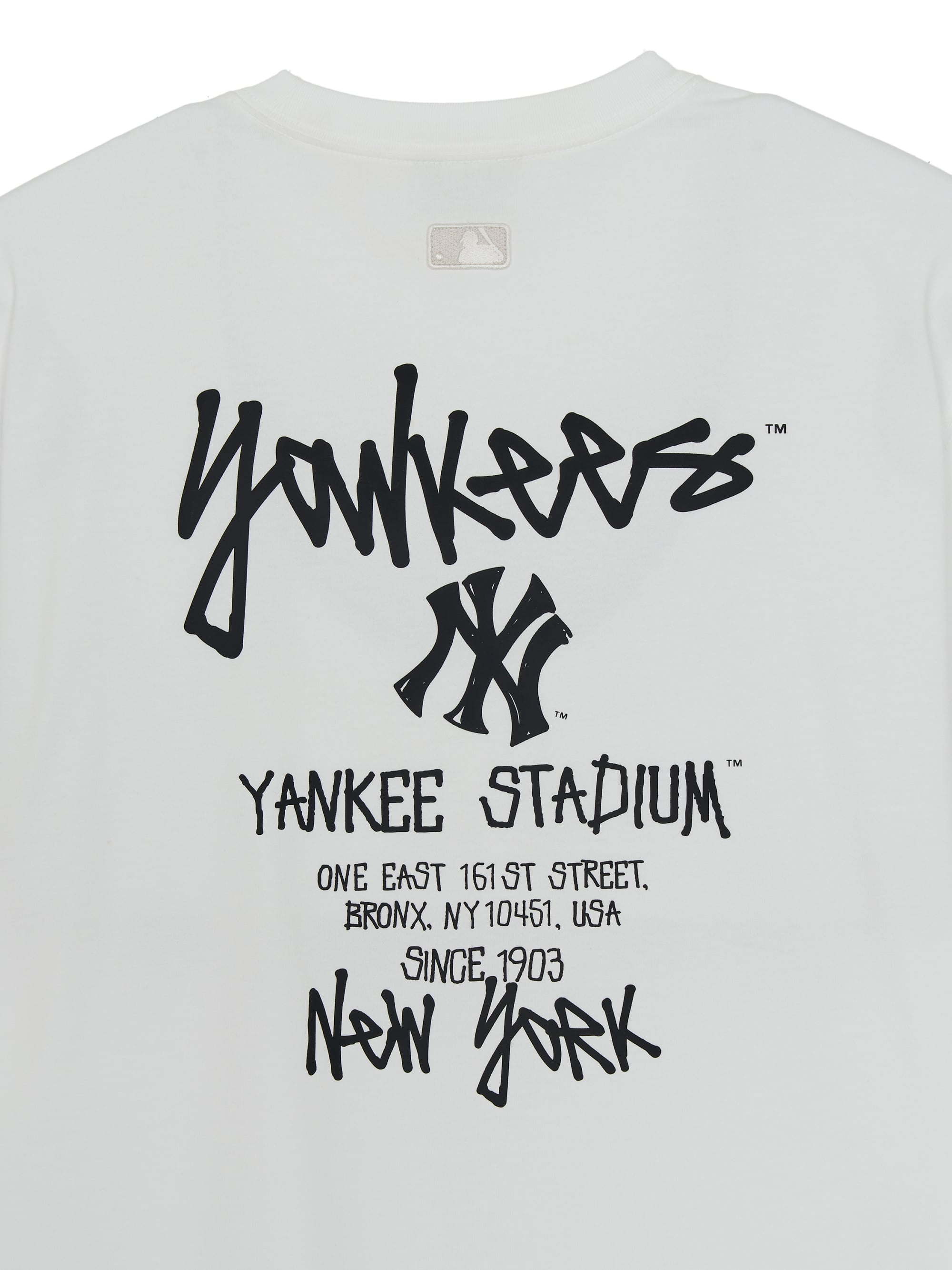 Basic Street Back Lettering Over Fit T-shirt