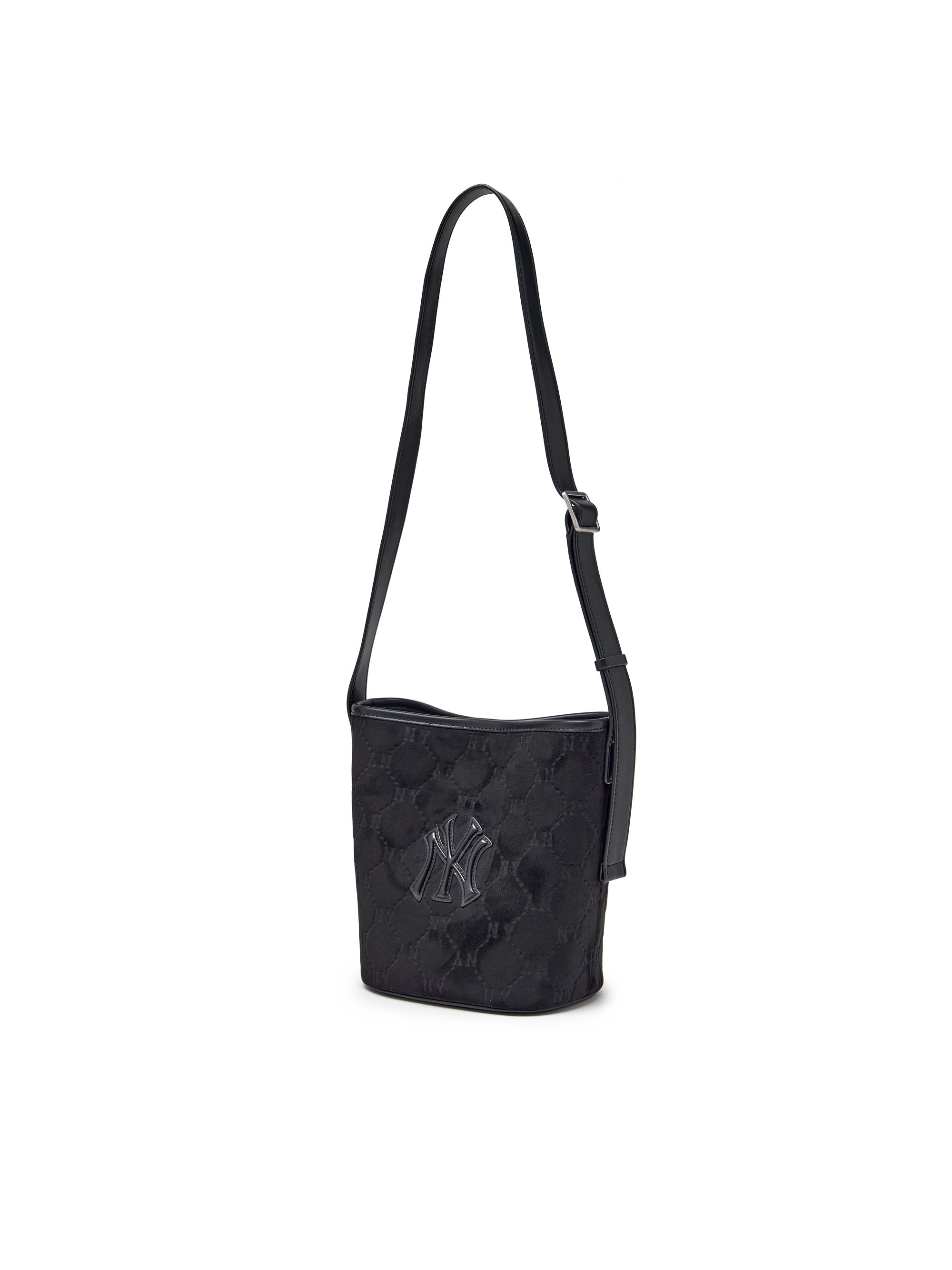 Monogram Suede Bucket Bag