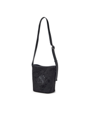 Monogram Suede Bucket Bag