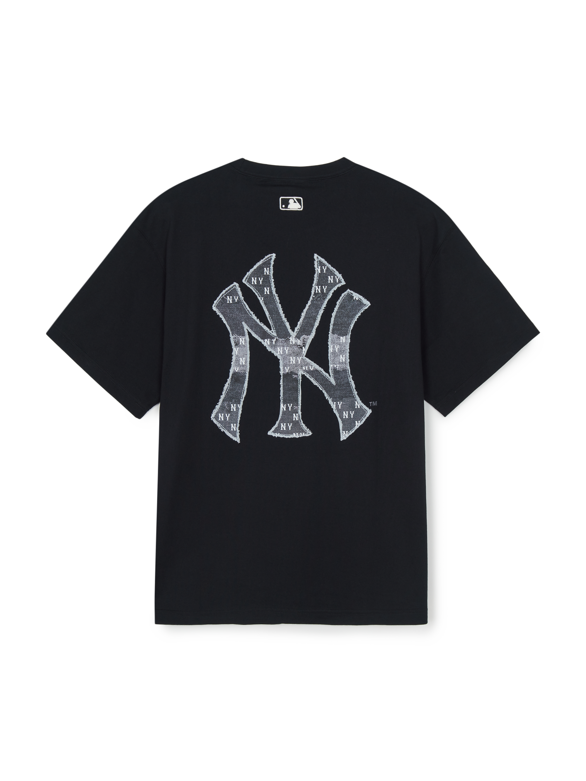 Vintage Denimlike Monogram Big Lux Over Fit T-shirt