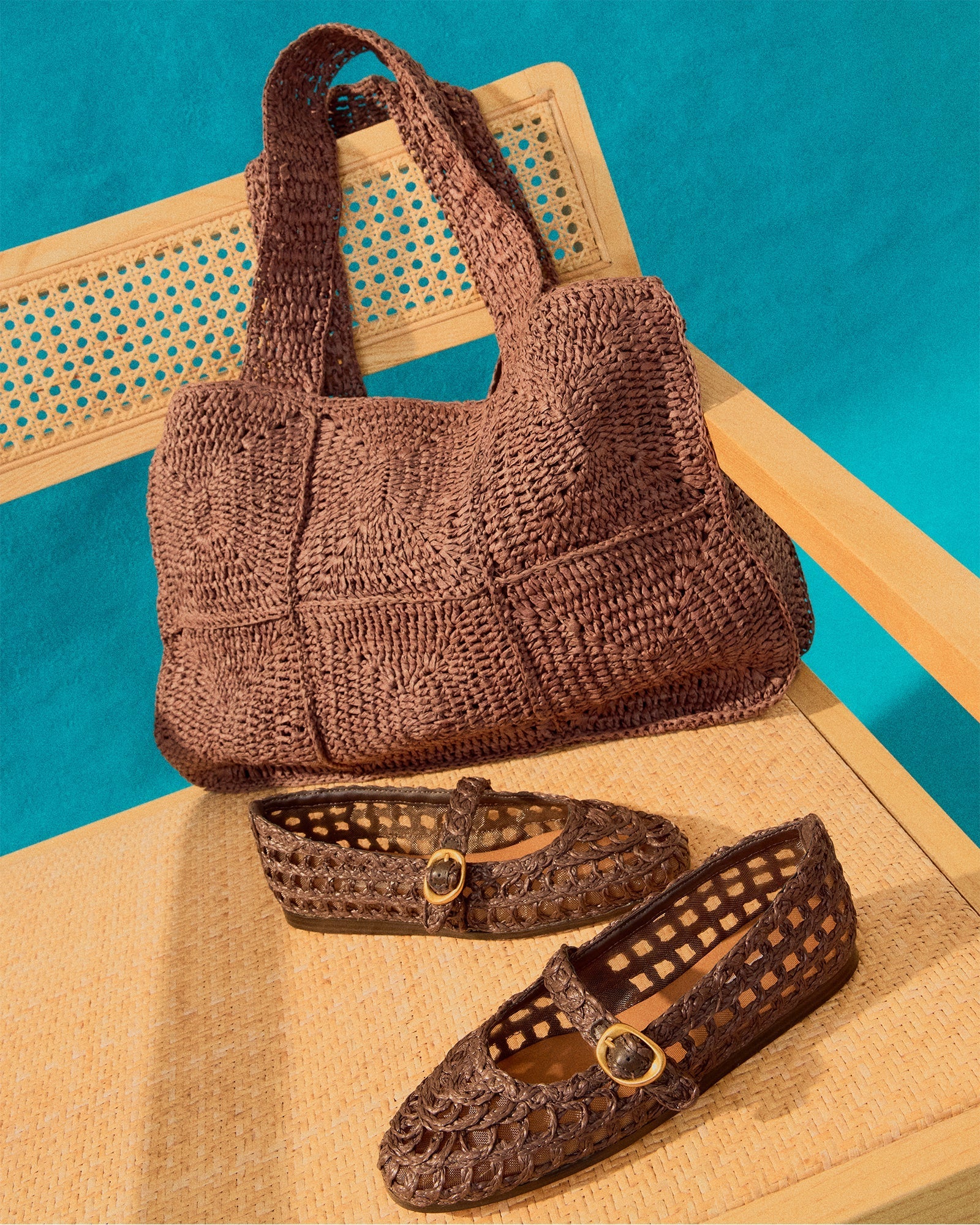 MELODY BROWN RAFFIA