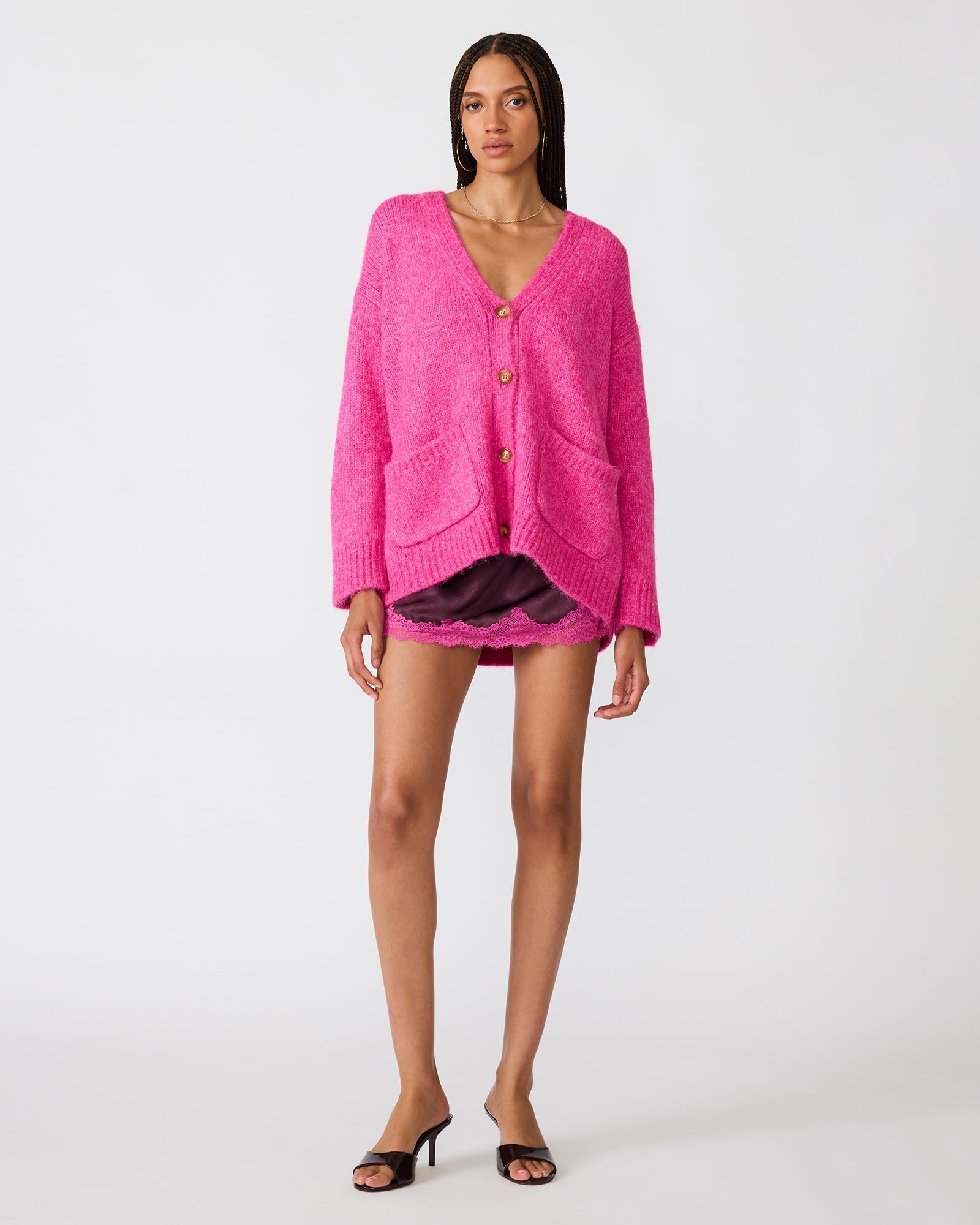 FINLEY SWEATER PINK VIOLET