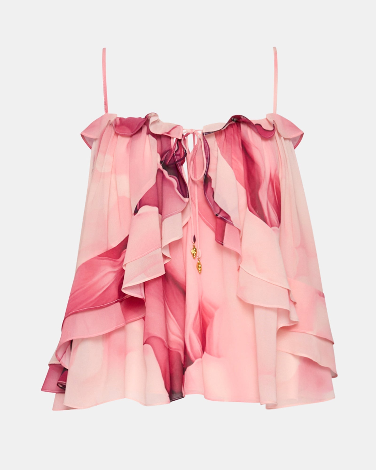 RHIANON TOP CORAL CLOUD
