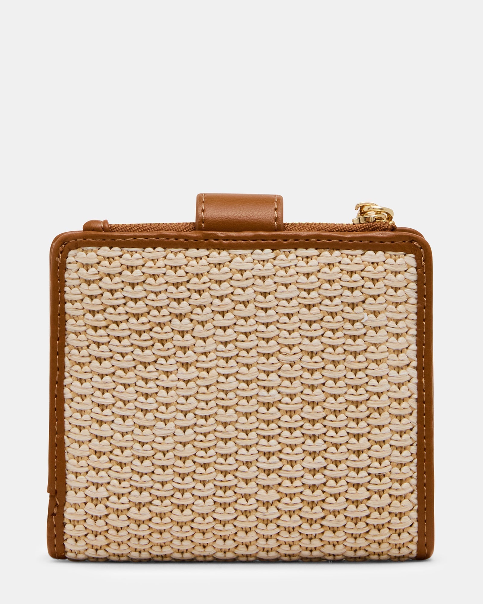 JEM STRAW WALLET LIGHT NATURAL